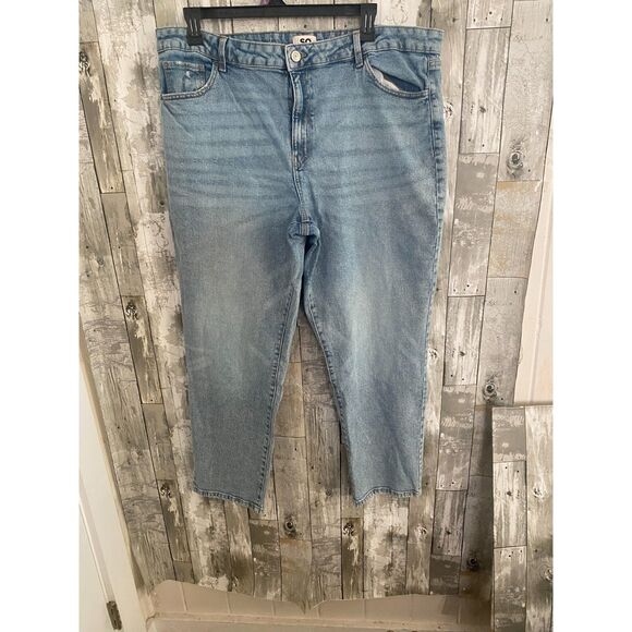 SO Denim - SO women's 90's baggy high rise plus size jeans 24/42W